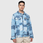 CHAQUETILLA DENIM PARCHES