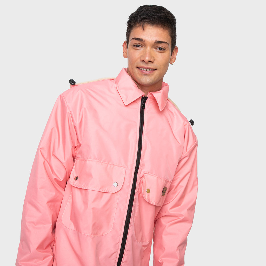 CASACA O PARKA ICONIC PINK