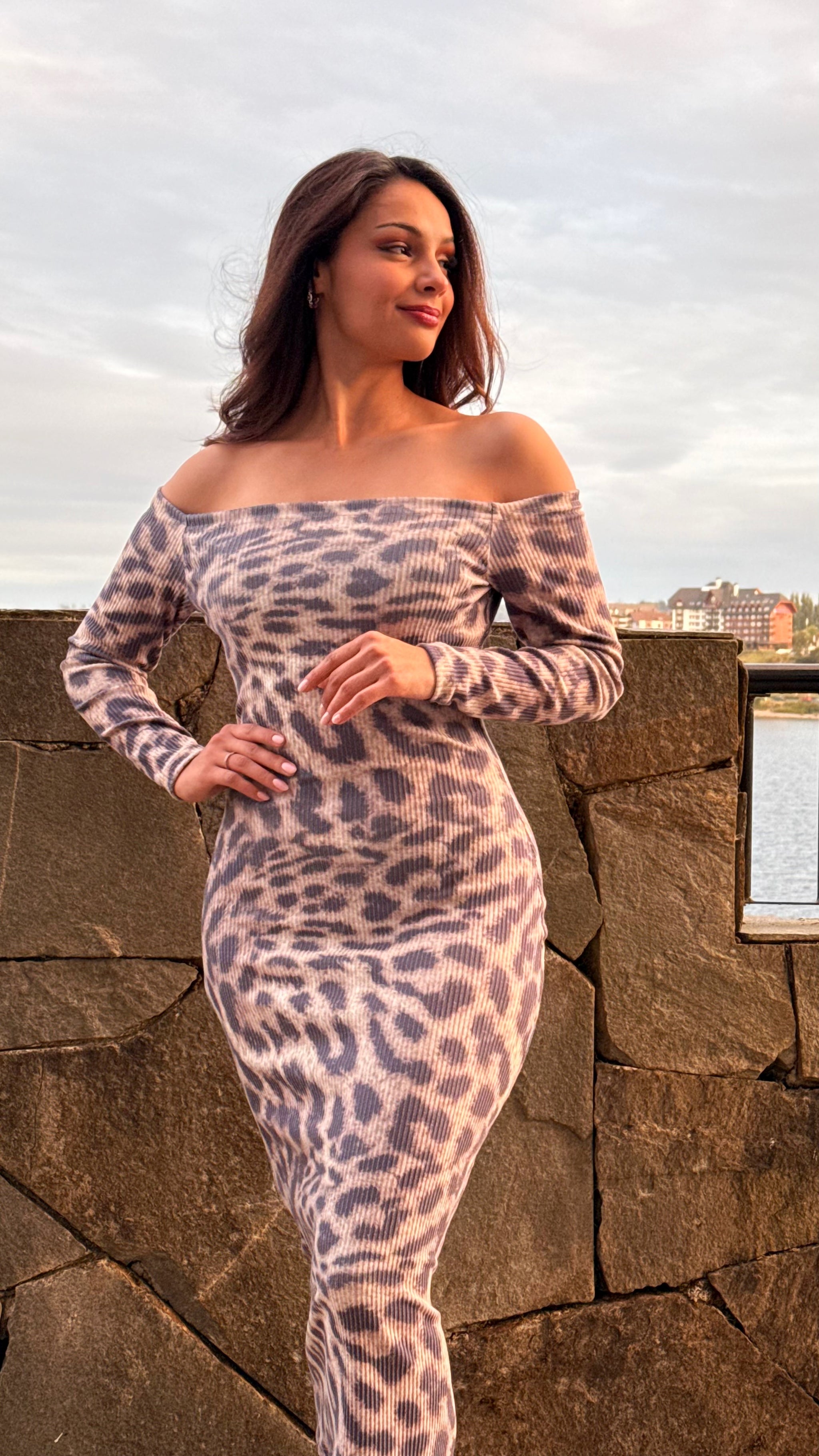 VESTIDO ANIMAL PRINT