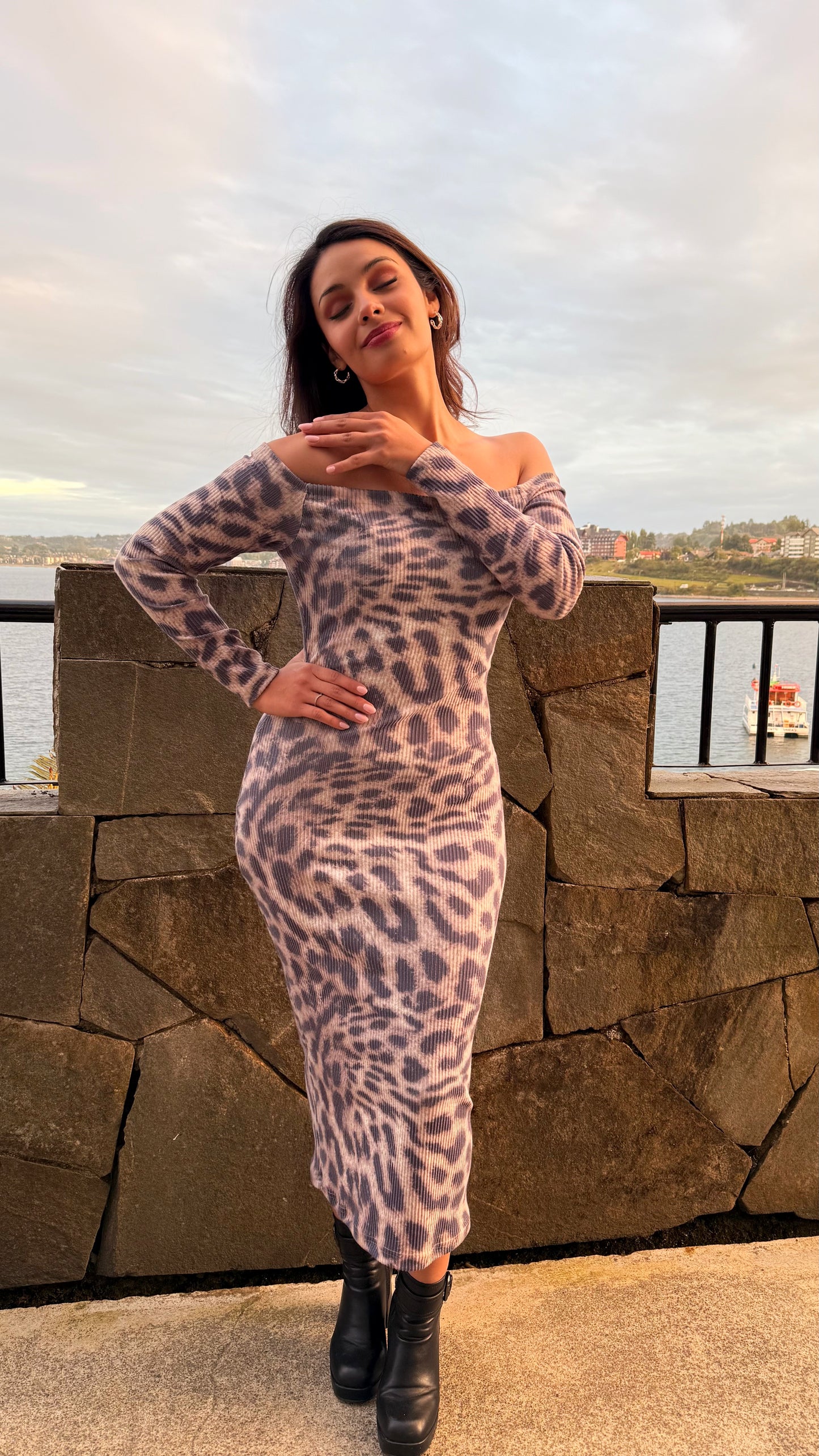 VESTIDO ANIMAL PRINT