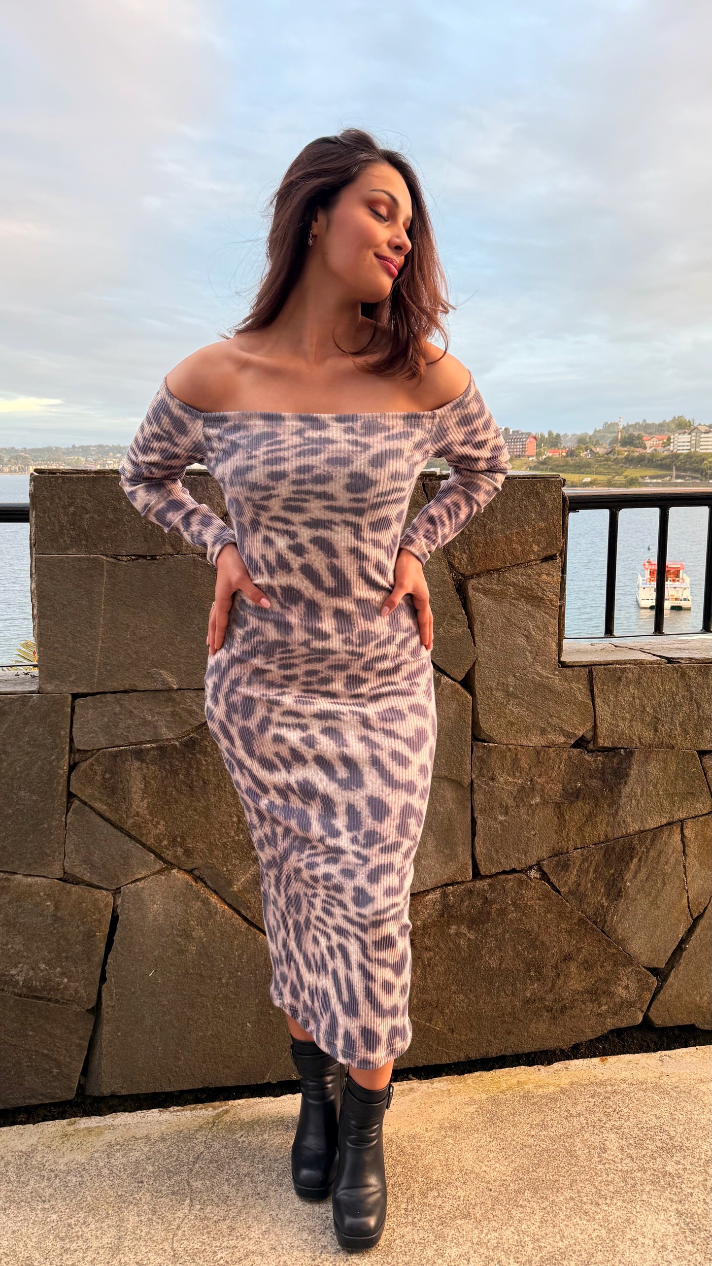 VESTIDO ANIMAL PRINT