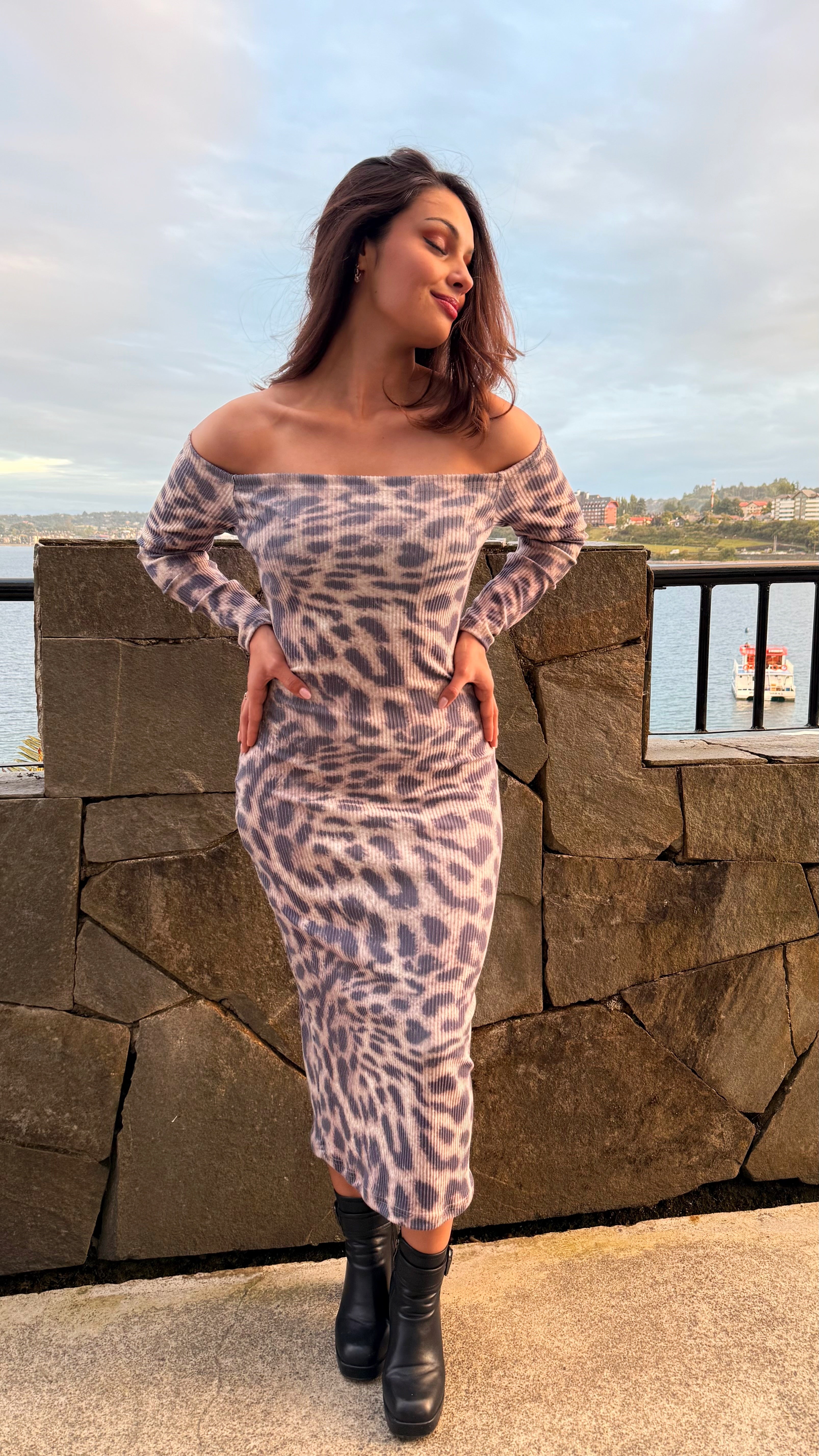 VESTIDO ANIMAL PRINT