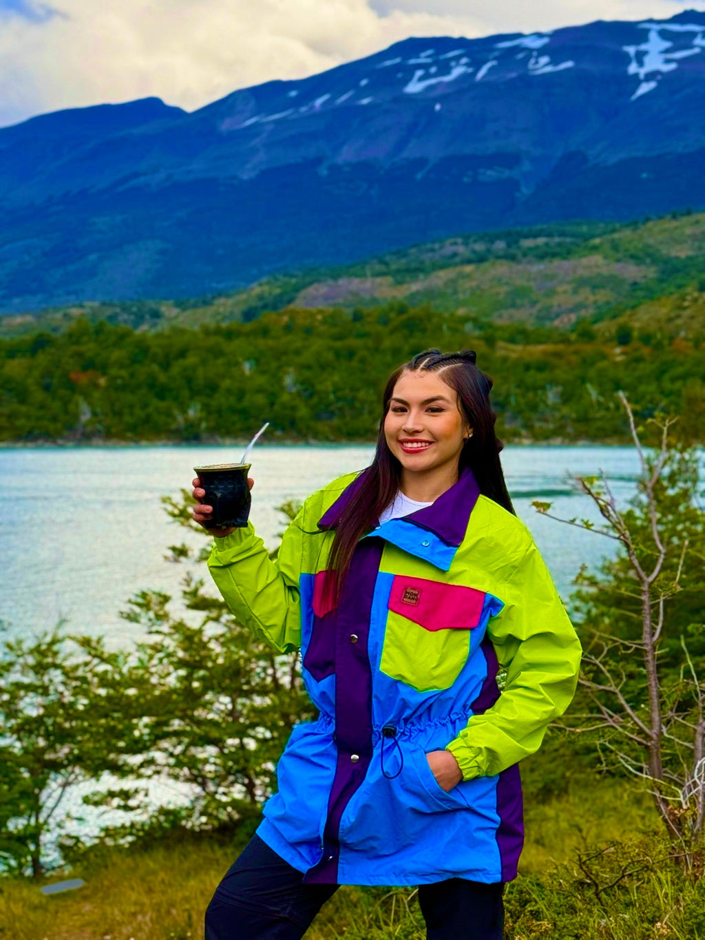 pistachio beach windbreaker