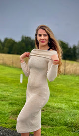 VESTIDO PUNTO COQUETTE