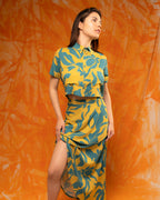 CONJUNTO ABSTRACT FLOWERS