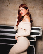 VESTIDO PUNTO COQUETTE