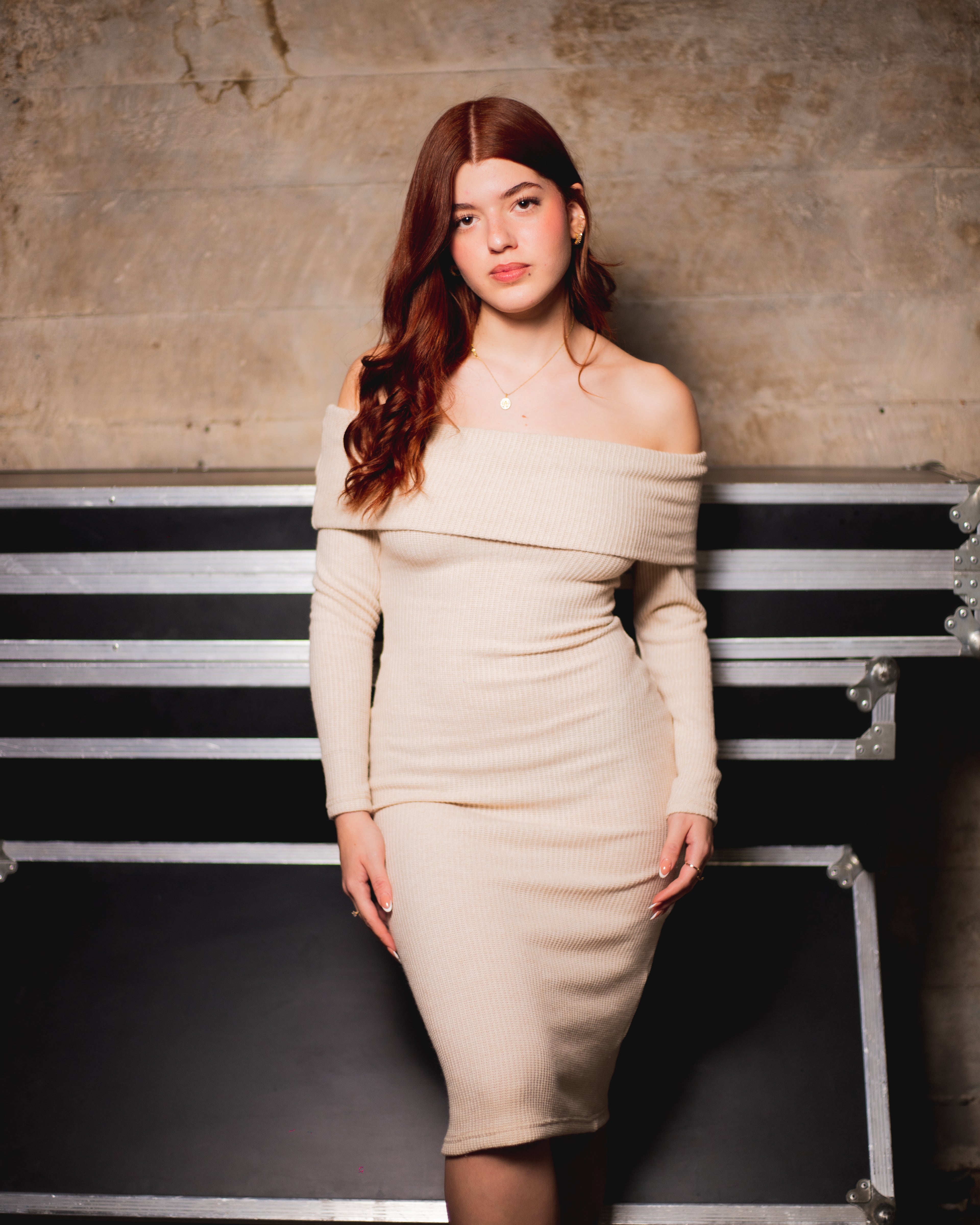 VESTIDO PUNTO COQUETTE