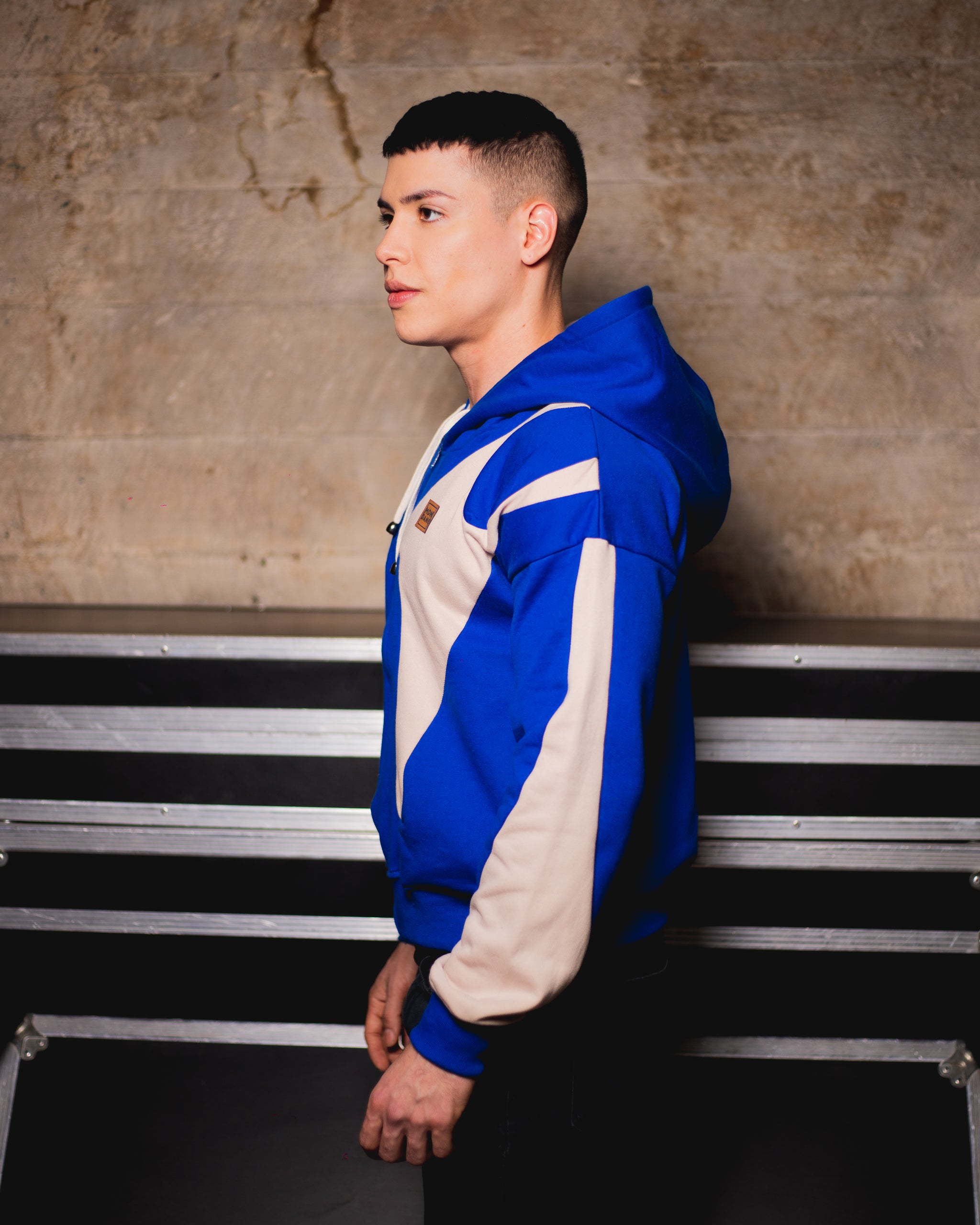 POLERON AUTUMN URBAN FASHION BLUE