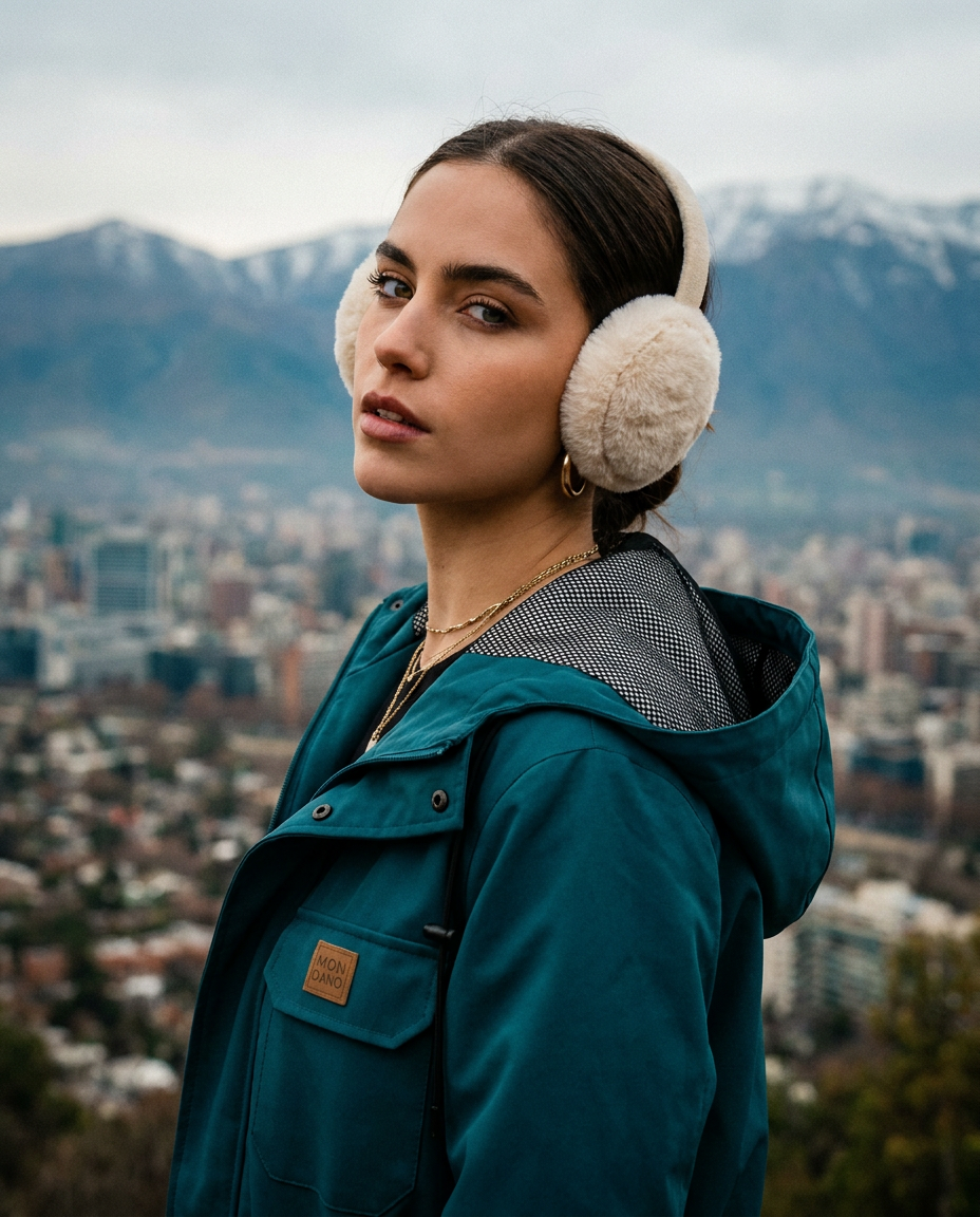 Parka Turquesa Urban Trek