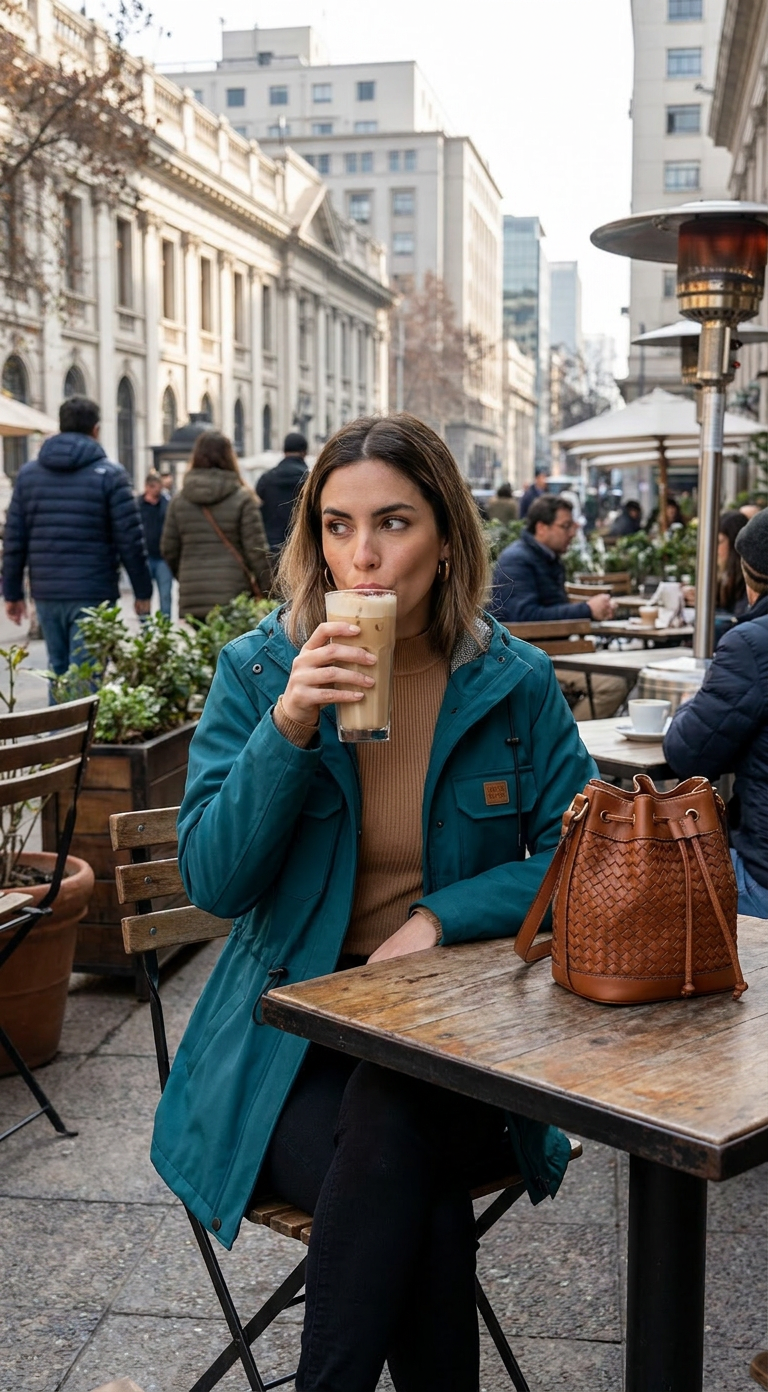 Parka Turquesa Urban Trek