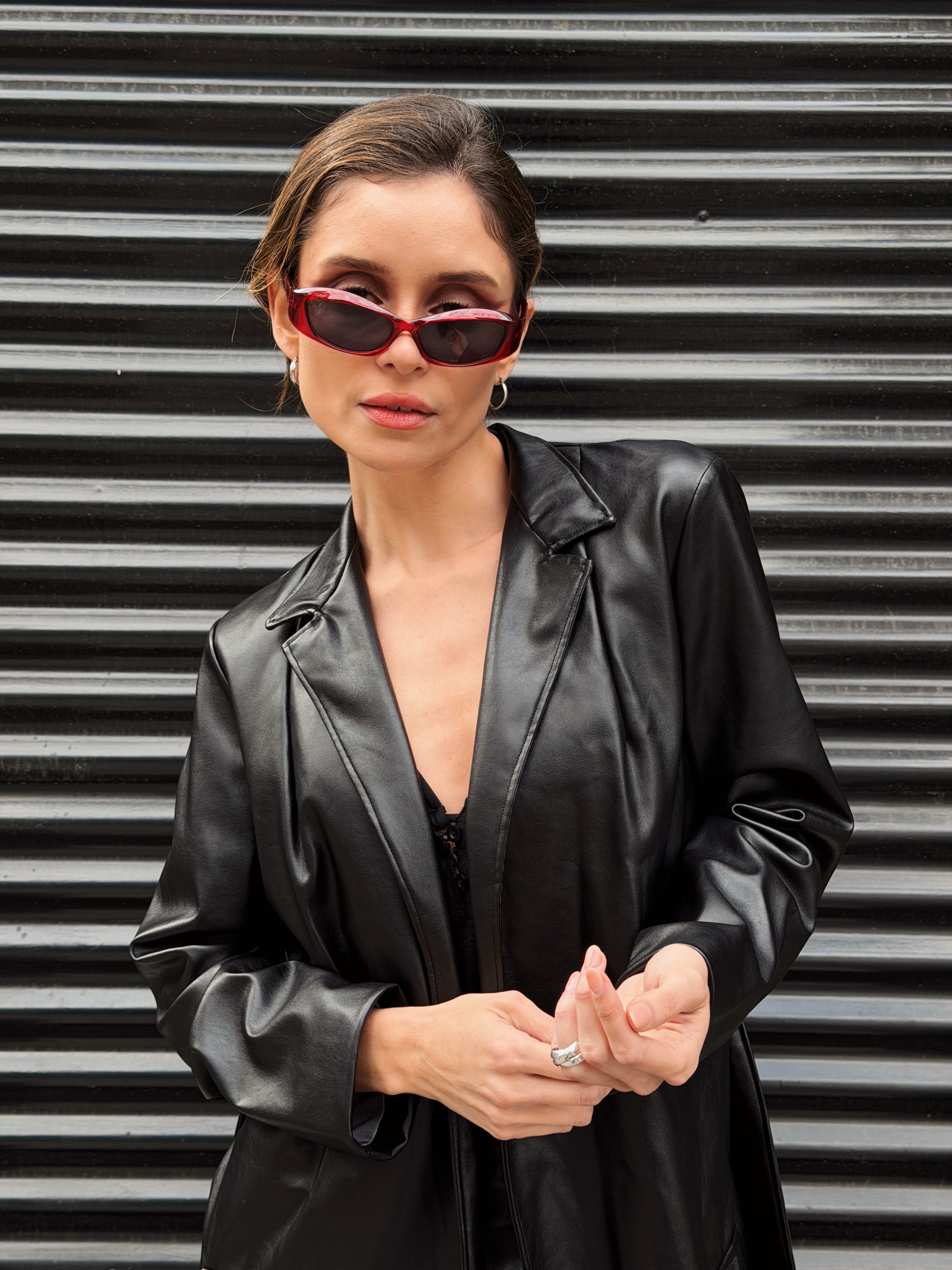 Abrigo - Camel Leather