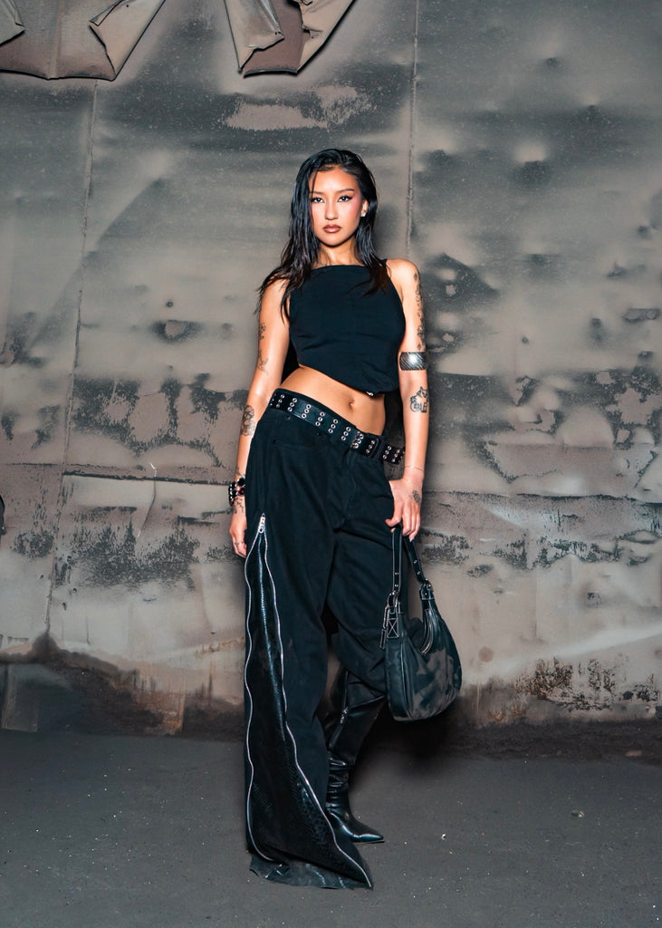 Snake baggy Jeans