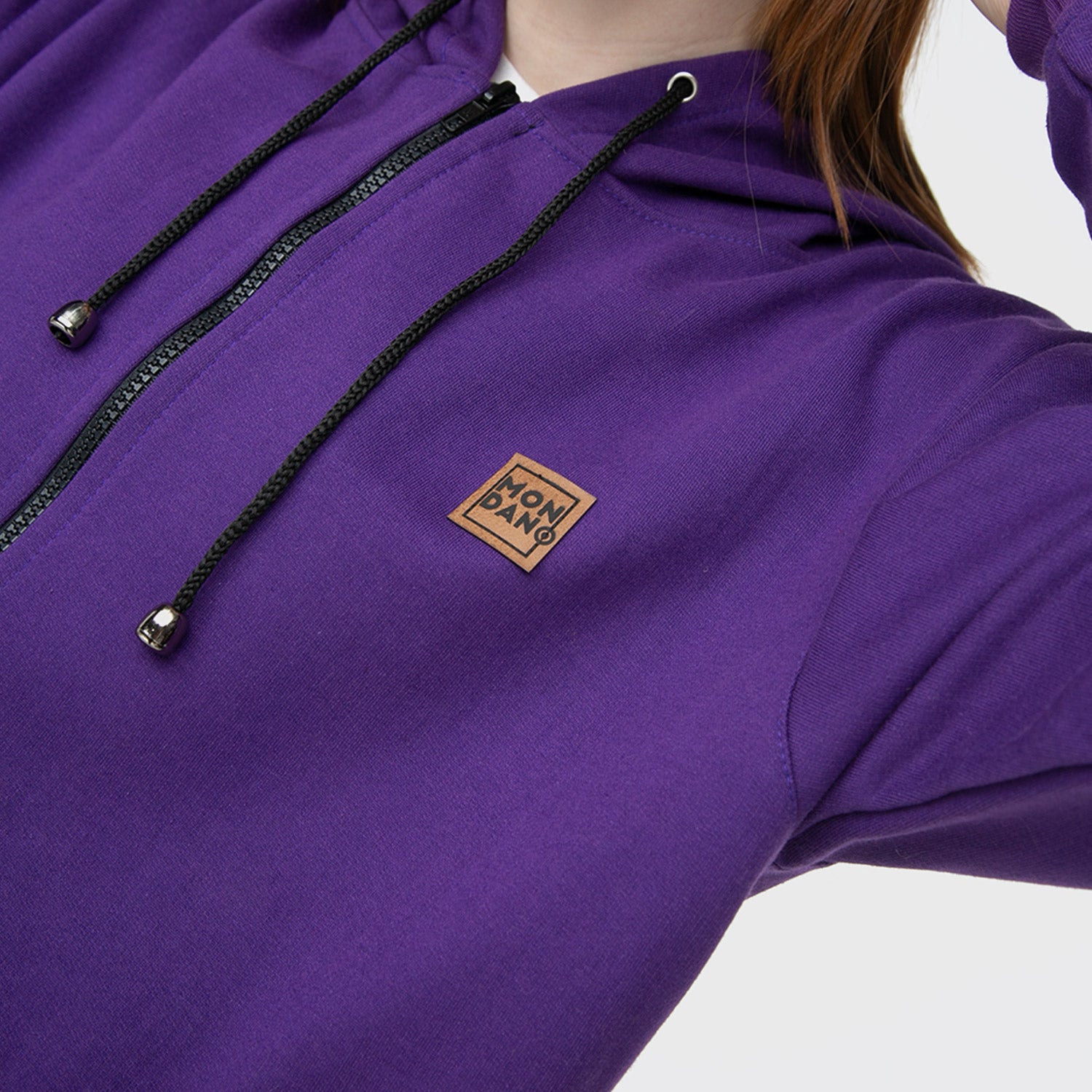 Poleron Hoodie Morado