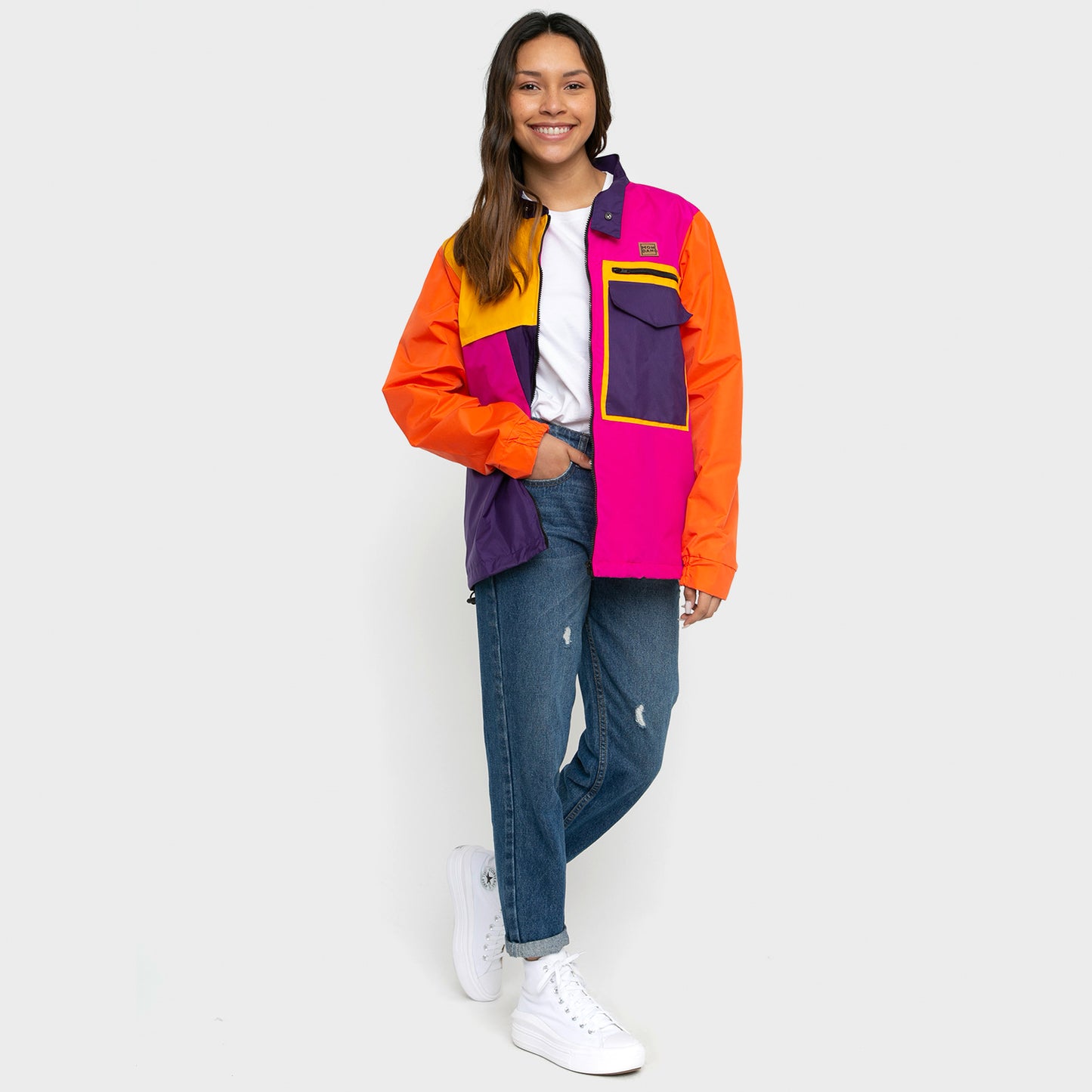 Cortaviento Fuchsia Urban Windbreaker