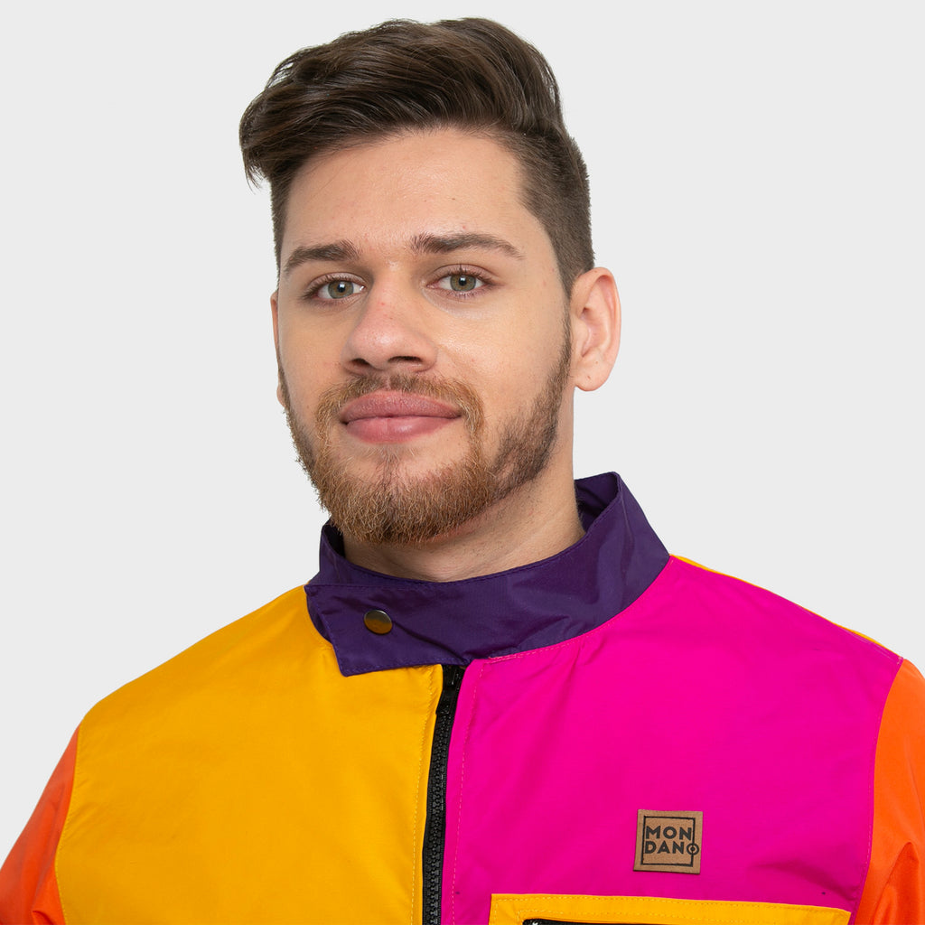 Cortaviento Fuchsia Urban Windbreaker