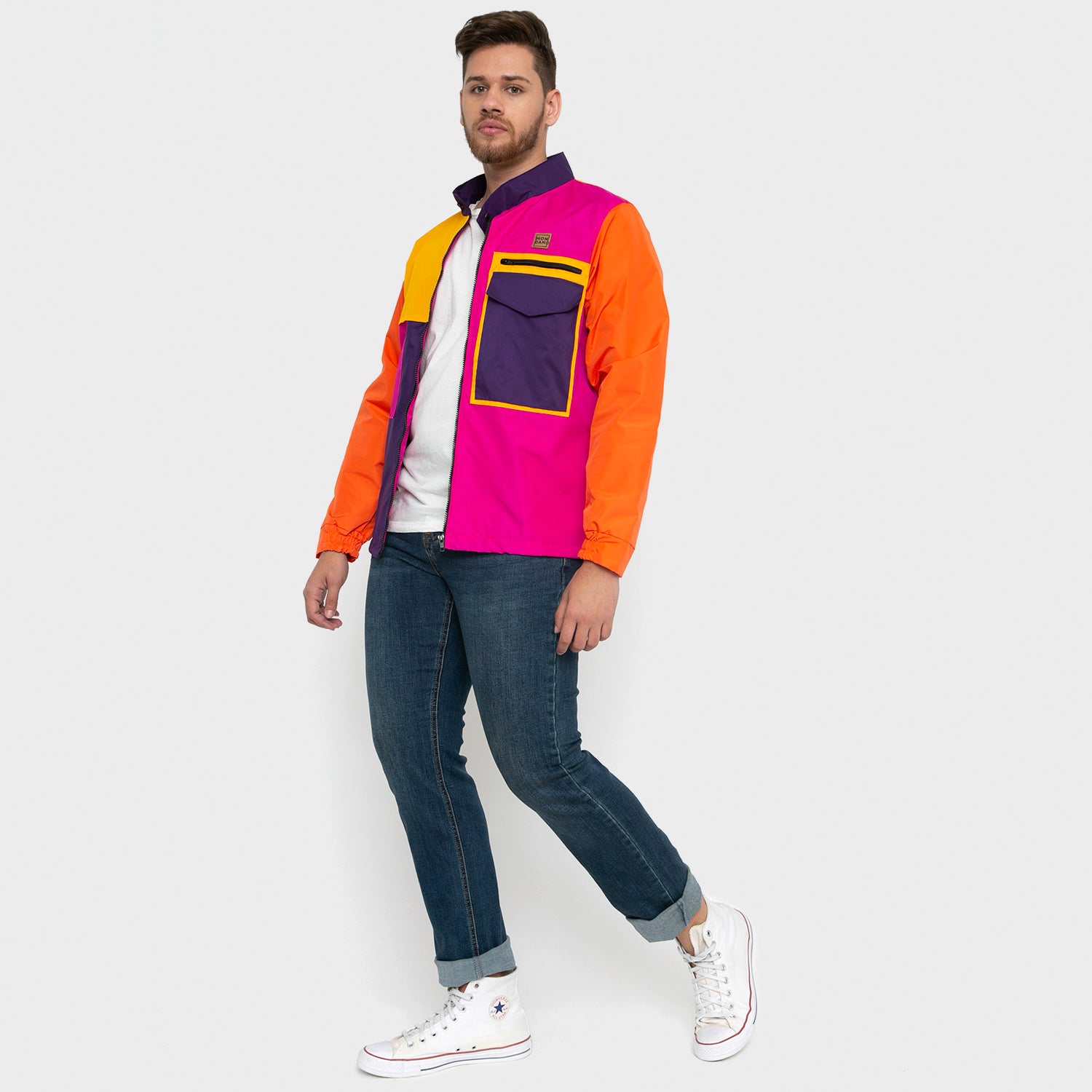 Cortaviento Fuchsia Urban Windbreaker
