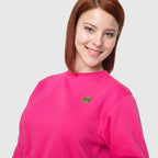 POLERON CROP TOP FUCSIA