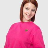 POLERON CROP TOP FUCSIA