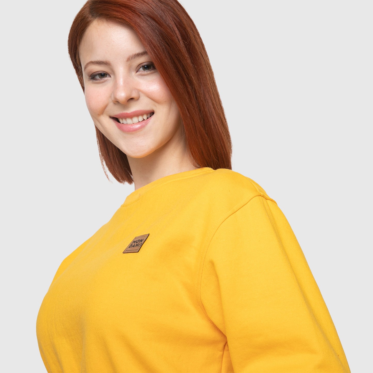 POLERON CROP TOP AMARILLO