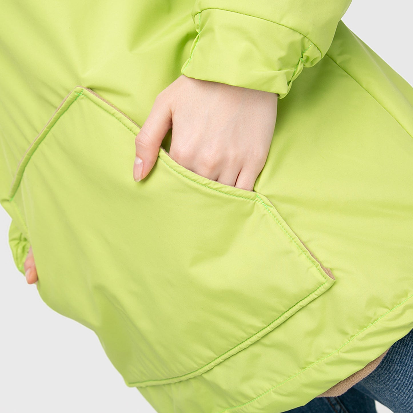 Parka Pistachio Kanguro