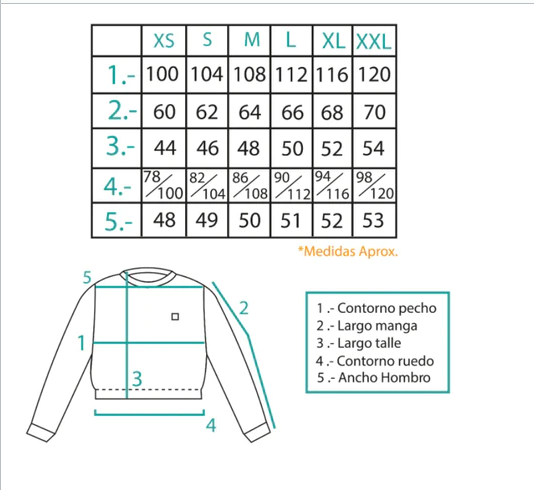 POLERON CROP TOP NARANJA