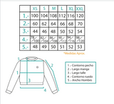 POLERON CROP TOP NARANJA